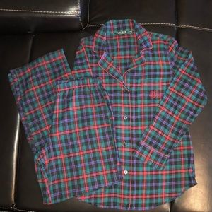 NWOT 2 piece pajama light weight soft flannel